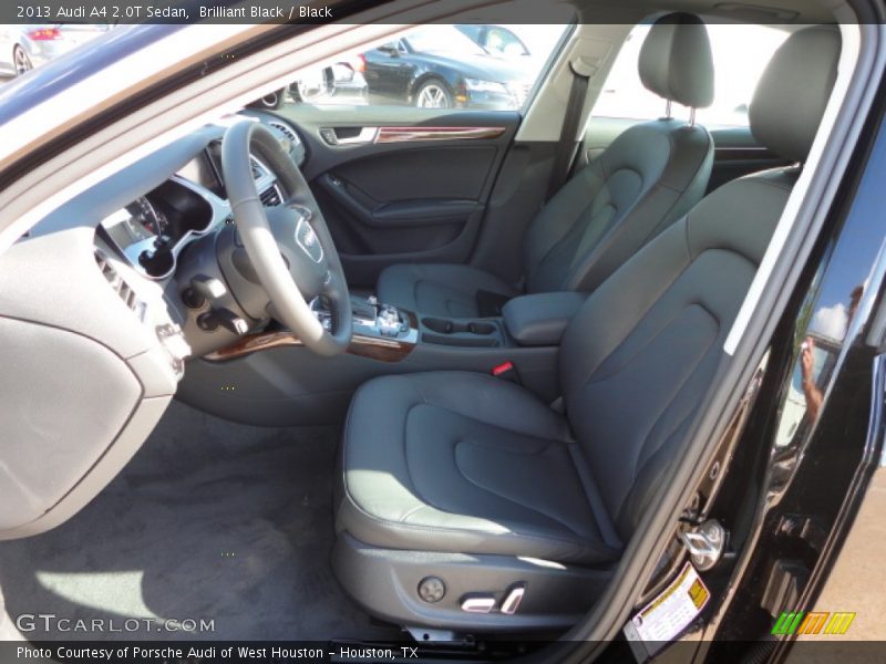 Brilliant Black / Black 2013 Audi A4 2.0T Sedan
