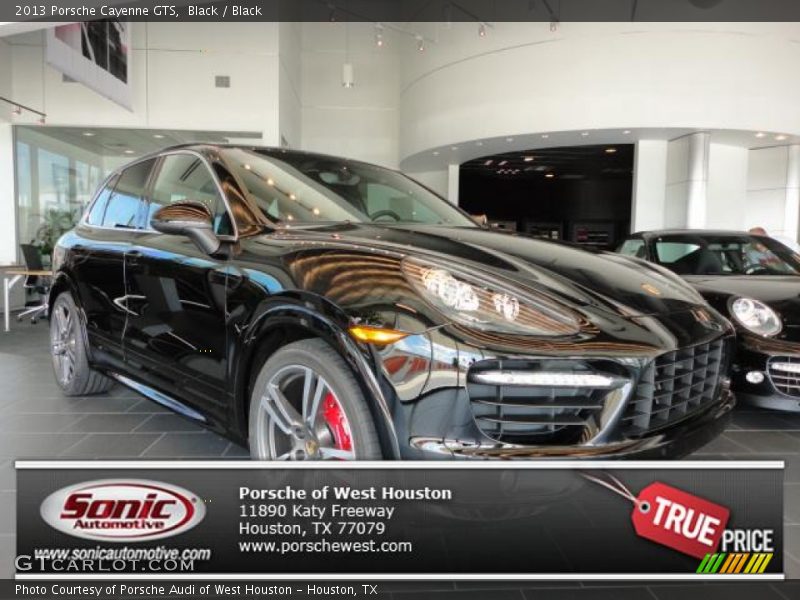 Black / Black 2013 Porsche Cayenne GTS
