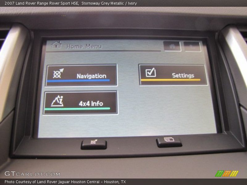 Stornoway Grey Metallic / Ivory 2007 Land Rover Range Rover Sport HSE