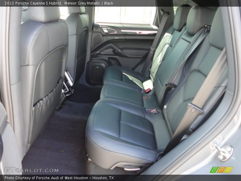 Meteor Grey Metallic / Black 2013 Porsche Cayenne S Hybrid