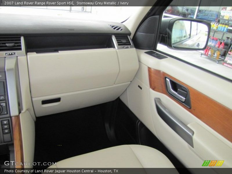 Stornoway Grey Metallic / Ivory 2007 Land Rover Range Rover Sport HSE