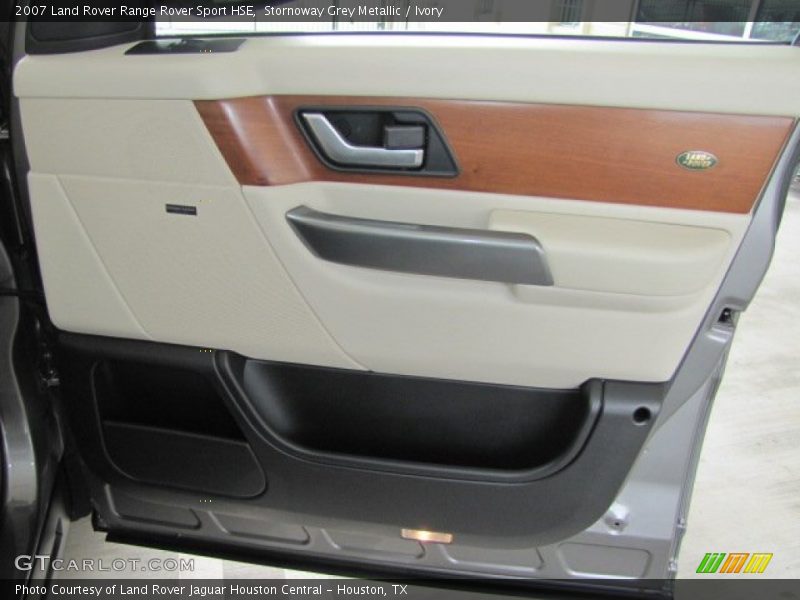 Stornoway Grey Metallic / Ivory 2007 Land Rover Range Rover Sport HSE