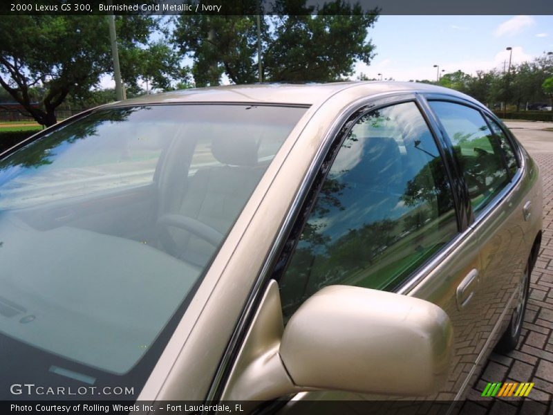 Burnished Gold Metallic / Ivory 2000 Lexus GS 300