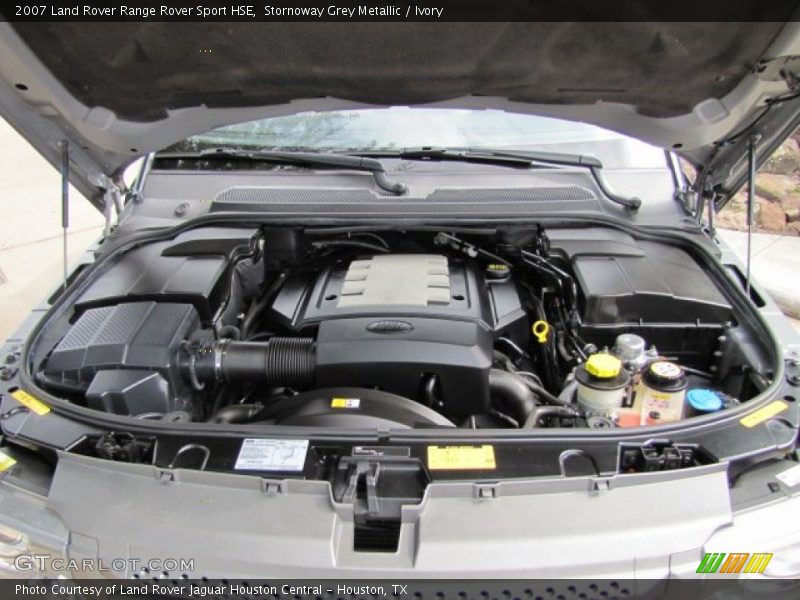 Stornoway Grey Metallic / Ivory 2007 Land Rover Range Rover Sport HSE