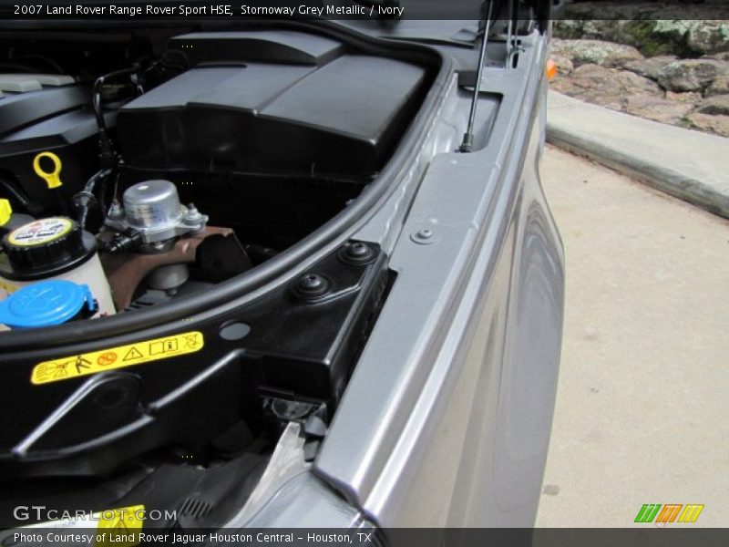 Stornoway Grey Metallic / Ivory 2007 Land Rover Range Rover Sport HSE