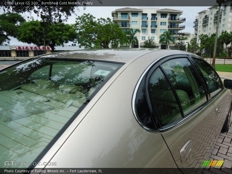 Burnished Gold Metallic / Ivory 2000 Lexus GS 300