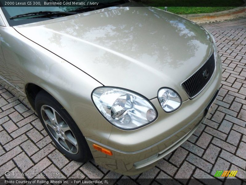 Burnished Gold Metallic / Ivory 2000 Lexus GS 300