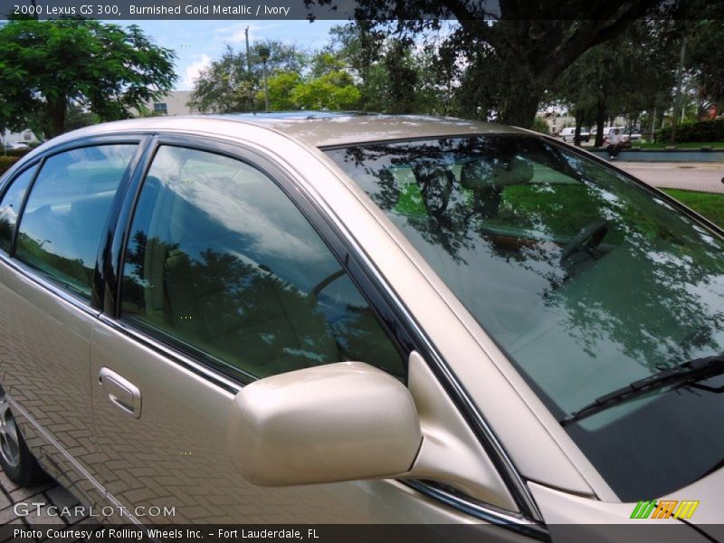 Burnished Gold Metallic / Ivory 2000 Lexus GS 300