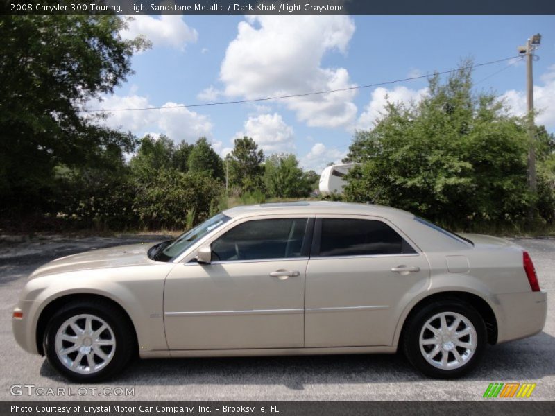 Light Sandstone Metallic / Dark Khaki/Light Graystone 2008 Chrysler 300 Touring