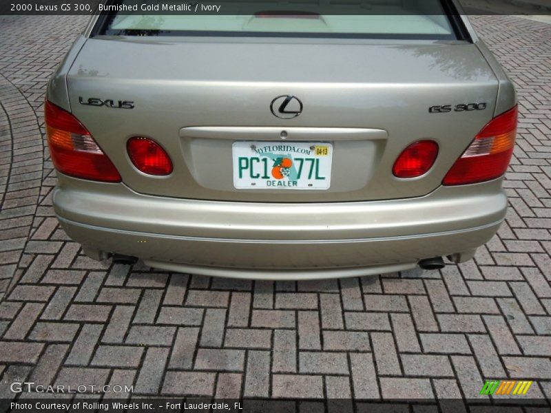 Burnished Gold Metallic / Ivory 2000 Lexus GS 300