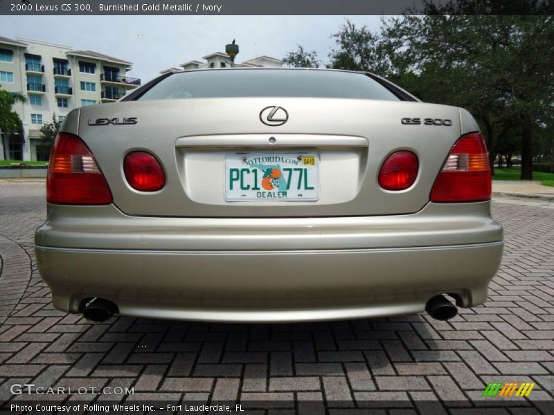 Burnished Gold Metallic / Ivory 2000 Lexus GS 300