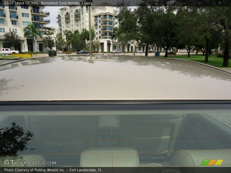 Burnished Gold Metallic / Ivory 2000 Lexus GS 300