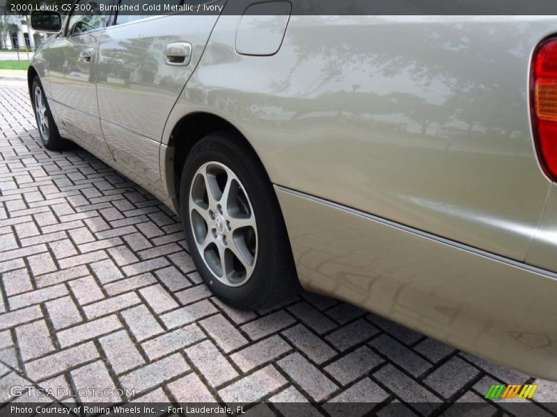 Burnished Gold Metallic / Ivory 2000 Lexus GS 300