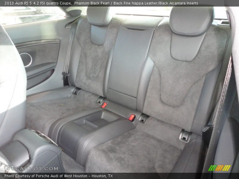 Rear Seat of 2013 RS 5 4.2 FSI quattro Coupe