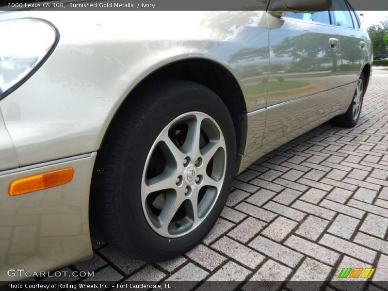 Burnished Gold Metallic / Ivory 2000 Lexus GS 300