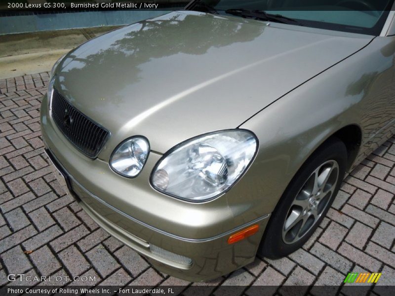 Burnished Gold Metallic / Ivory 2000 Lexus GS 300
