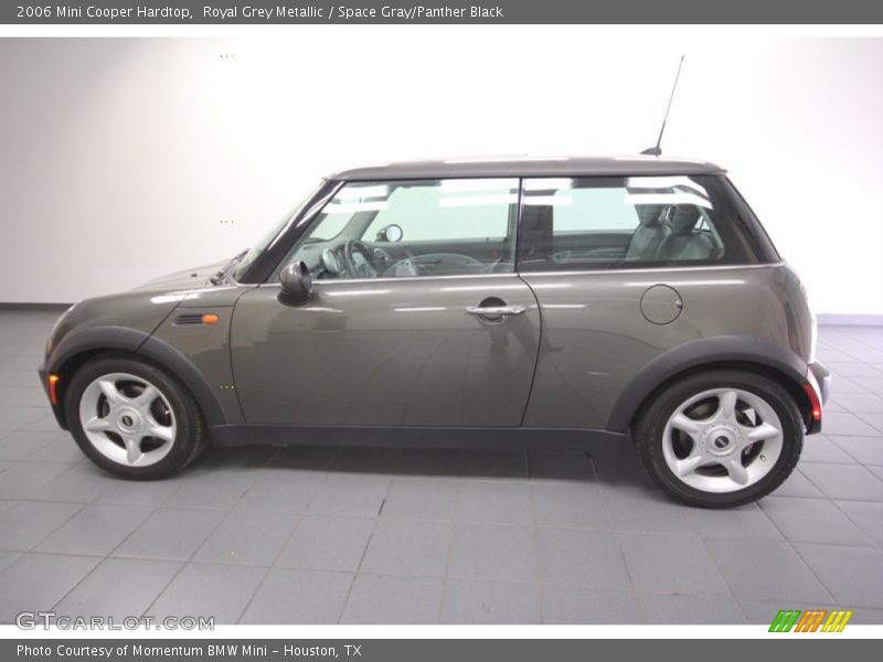 Royal Grey Metallic / Space Gray/Panther Black 2006 Mini Cooper Hardtop