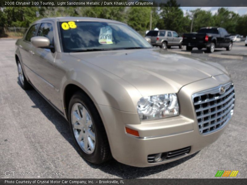 Light Sandstone Metallic / Dark Khaki/Light Graystone 2008 Chrysler 300 Touring