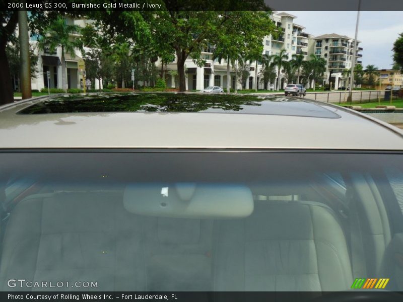 Burnished Gold Metallic / Ivory 2000 Lexus GS 300