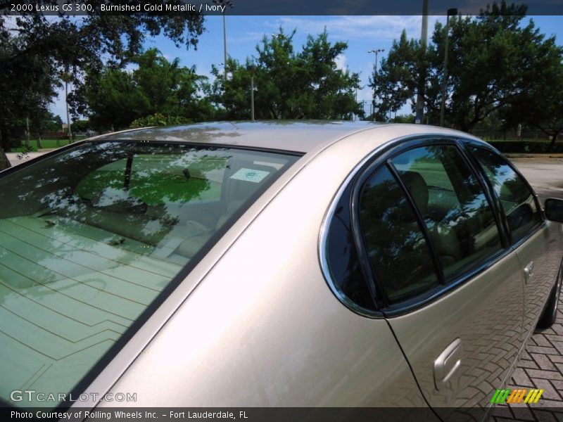 Burnished Gold Metallic / Ivory 2000 Lexus GS 300