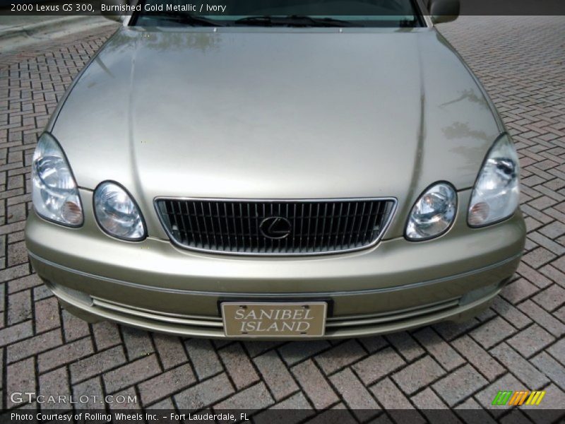 Burnished Gold Metallic / Ivory 2000 Lexus GS 300