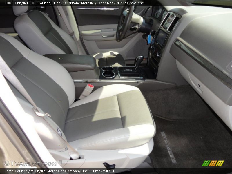 Light Sandstone Metallic / Dark Khaki/Light Graystone 2008 Chrysler 300 Touring
