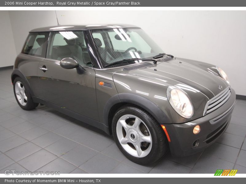 Royal Grey Metallic / Space Gray/Panther Black 2006 Mini Cooper Hardtop