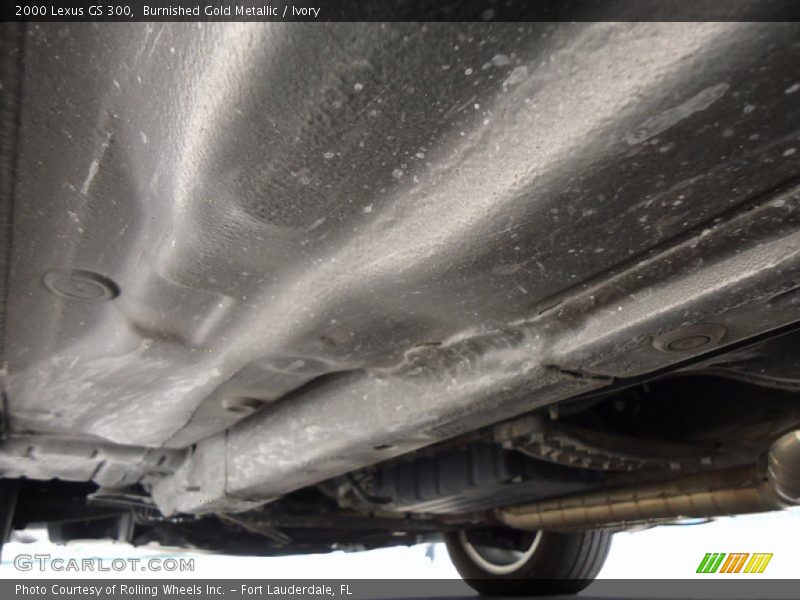 Burnished Gold Metallic / Ivory 2000 Lexus GS 300