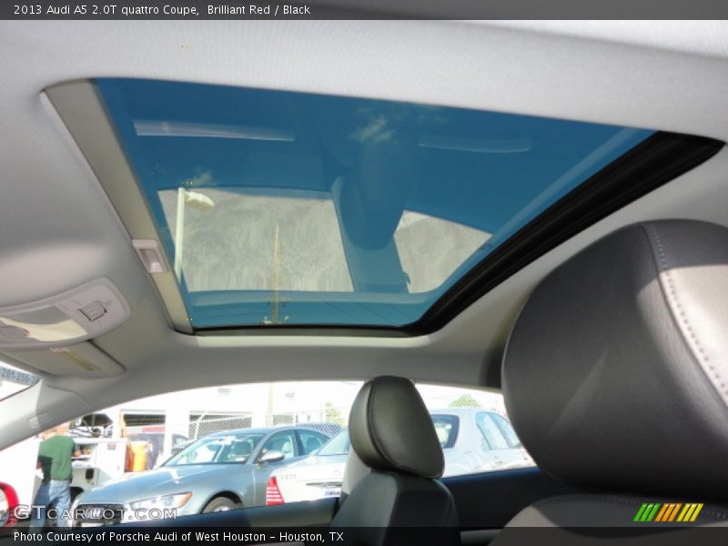 Sunroof of 2013 A5 2.0T quattro Coupe
