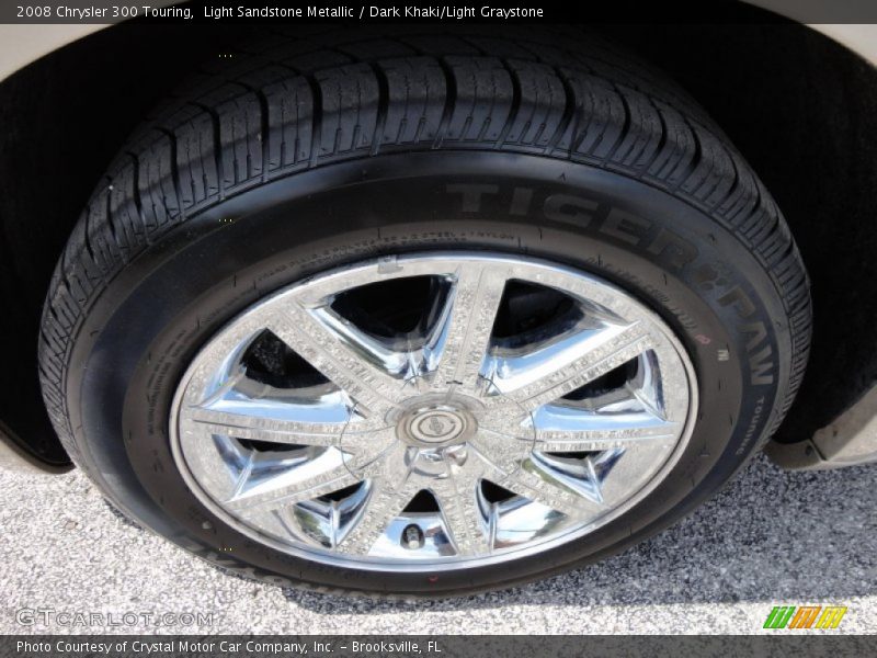 Light Sandstone Metallic / Dark Khaki/Light Graystone 2008 Chrysler 300 Touring