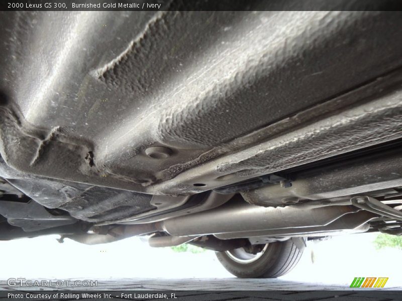 Burnished Gold Metallic / Ivory 2000 Lexus GS 300