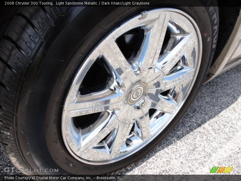 Light Sandstone Metallic / Dark Khaki/Light Graystone 2008 Chrysler 300 Touring