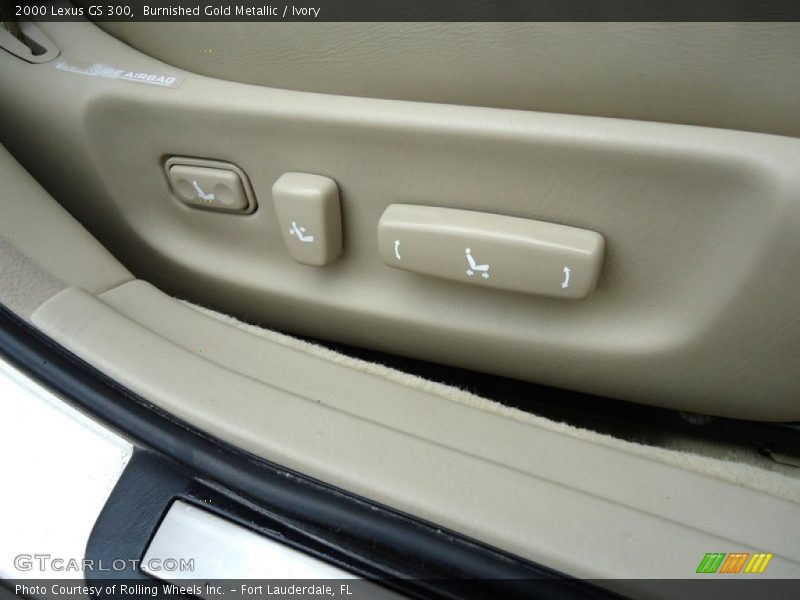 Burnished Gold Metallic / Ivory 2000 Lexus GS 300
