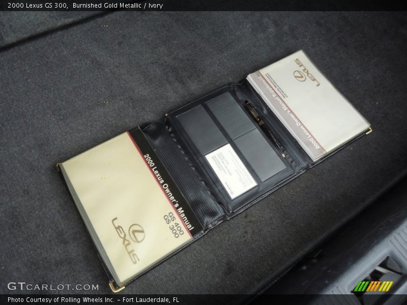 Burnished Gold Metallic / Ivory 2000 Lexus GS 300