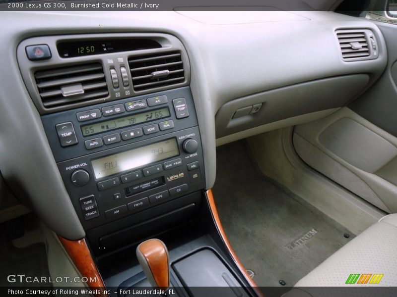 Burnished Gold Metallic / Ivory 2000 Lexus GS 300