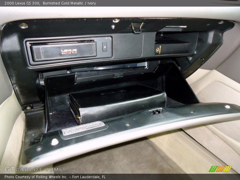 Burnished Gold Metallic / Ivory 2000 Lexus GS 300