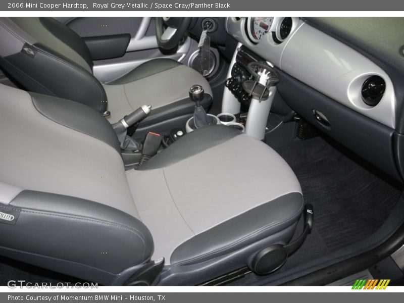 Royal Grey Metallic / Space Gray/Panther Black 2006 Mini Cooper Hardtop