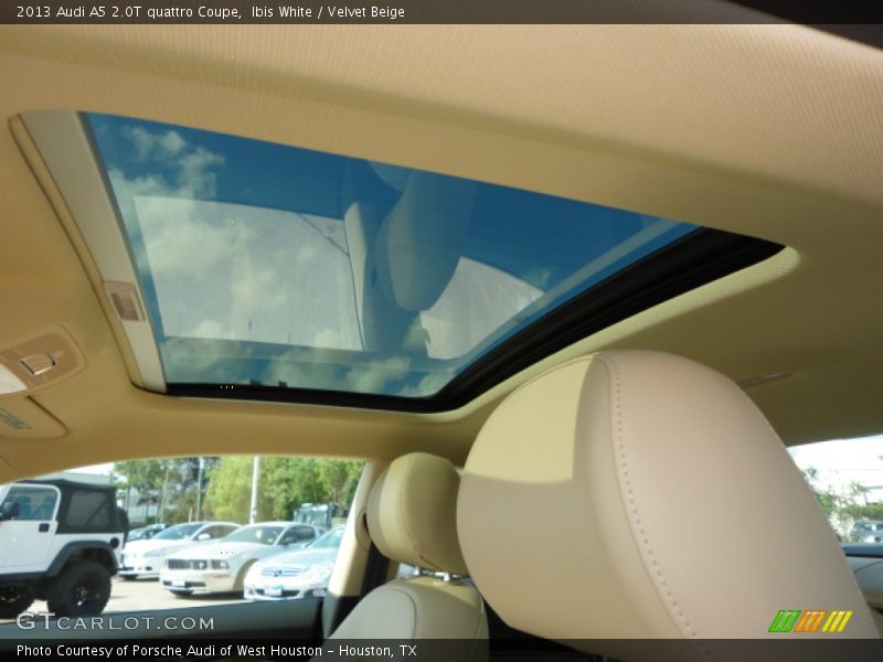 Ibis White / Velvet Beige 2013 Audi A5 2.0T quattro Coupe