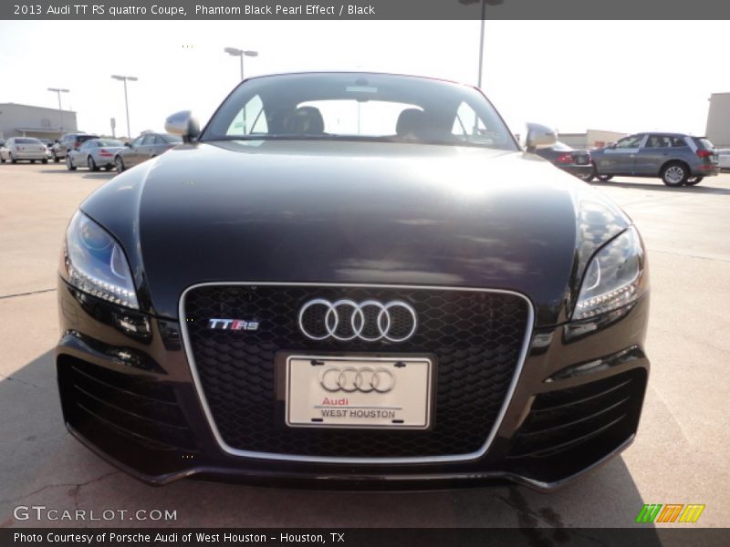Phantom Black Pearl Effect / Black 2013 Audi TT RS quattro Coupe