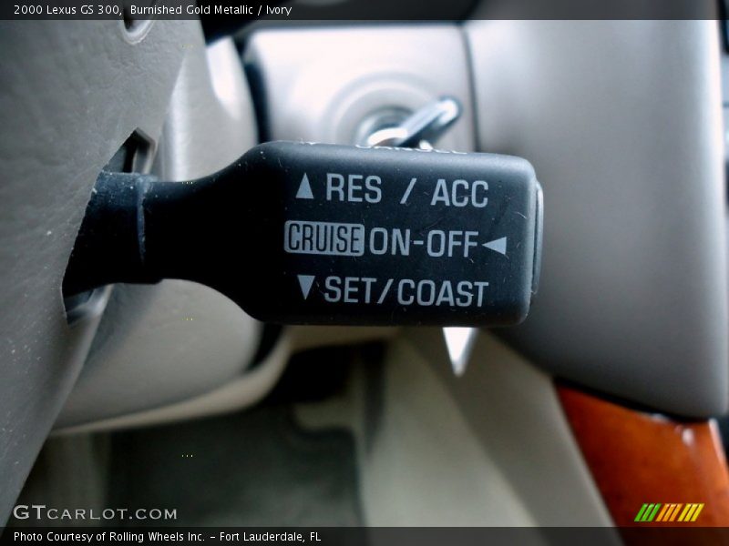 Burnished Gold Metallic / Ivory 2000 Lexus GS 300
