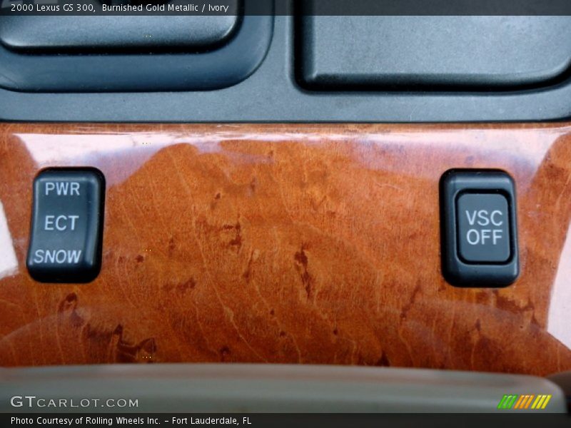 Burnished Gold Metallic / Ivory 2000 Lexus GS 300