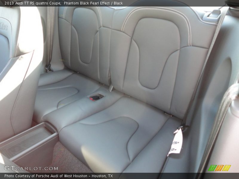 Rear Seat of 2013 TT RS quattro Coupe