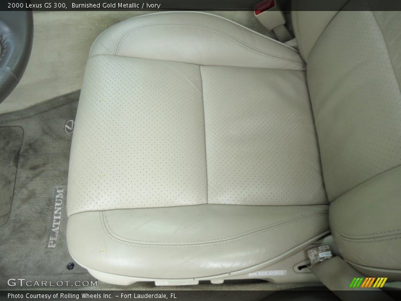 Burnished Gold Metallic / Ivory 2000 Lexus GS 300
