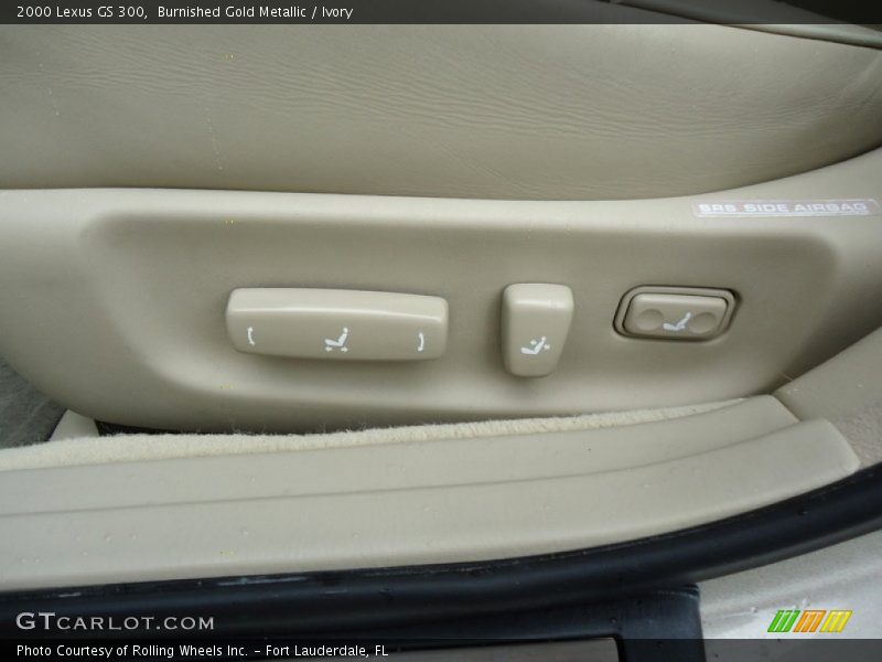 Burnished Gold Metallic / Ivory 2000 Lexus GS 300