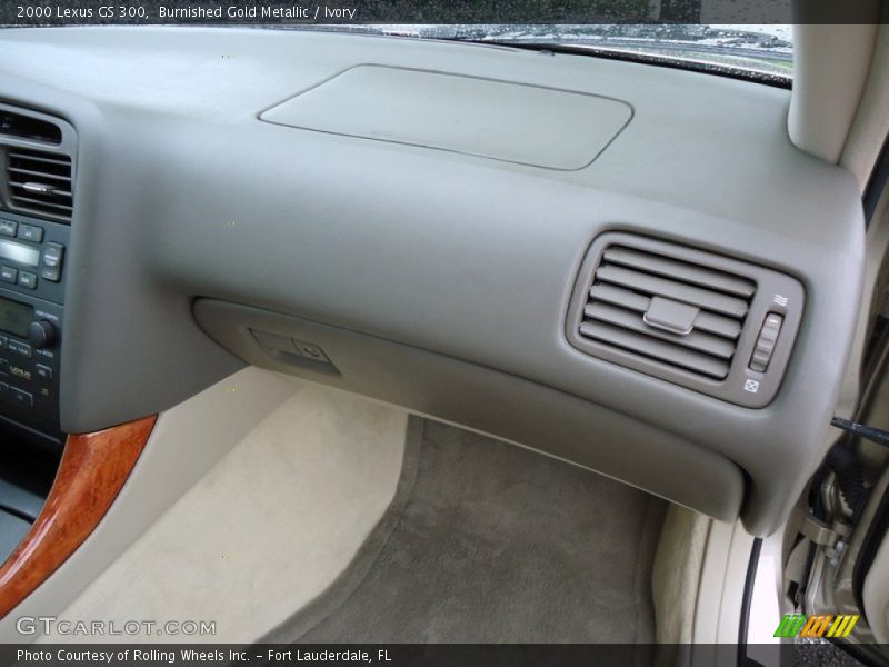 Burnished Gold Metallic / Ivory 2000 Lexus GS 300