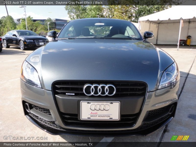Daytona Gray Pearl Effect / Black 2013 Audi TT 2.0T quattro Coupe