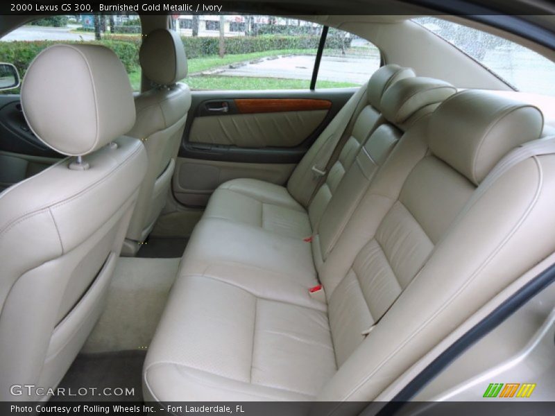 Rear Seat of 2000 GS 300