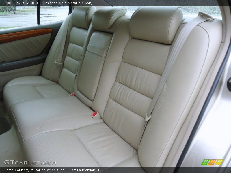 Rear Seat of 2000 GS 300