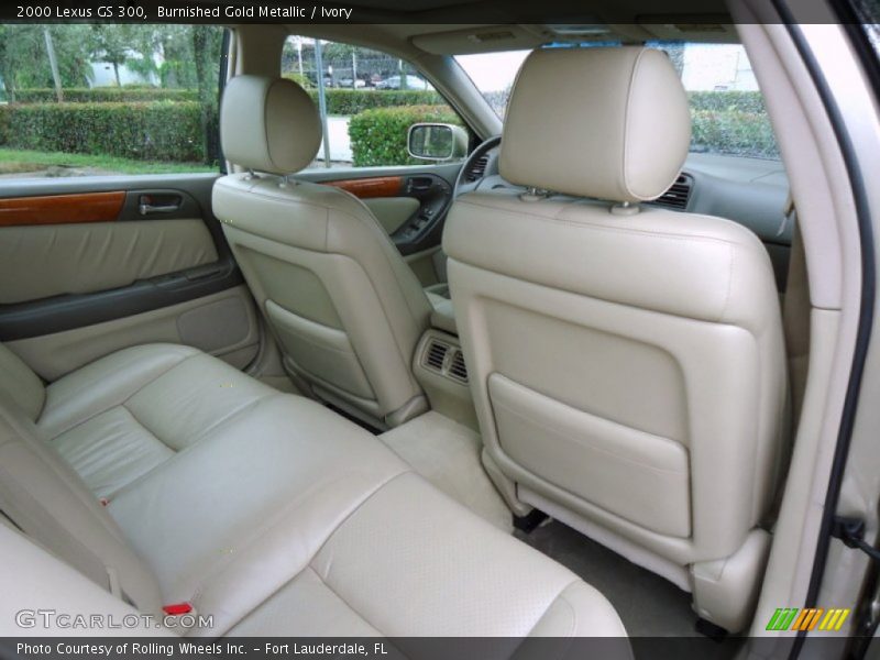 Burnished Gold Metallic / Ivory 2000 Lexus GS 300