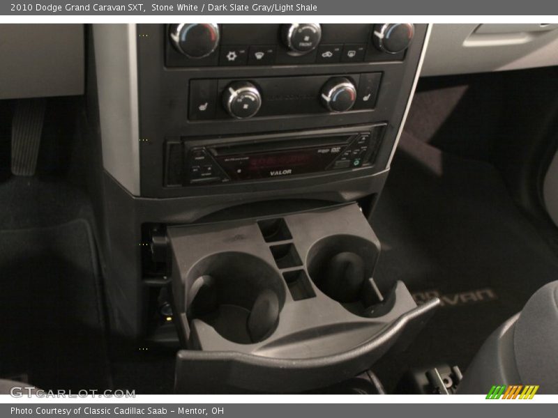 Stone White / Dark Slate Gray/Light Shale 2010 Dodge Grand Caravan SXT
